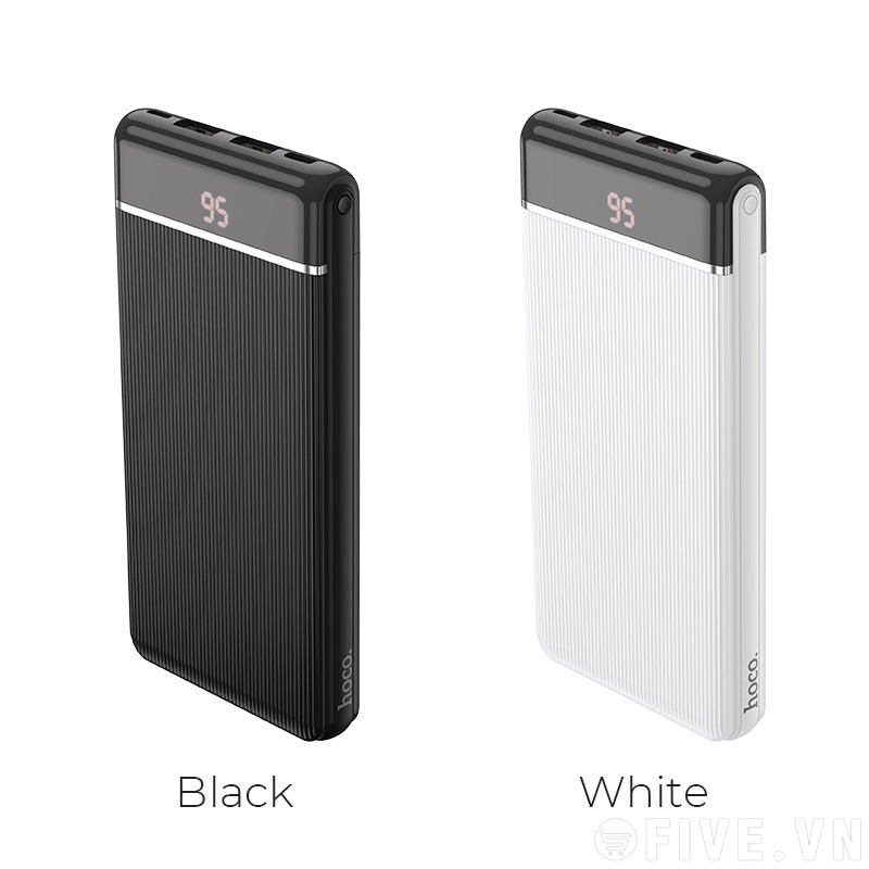 PIN DỰ PHÒNG 10000 MAH 2 CỔNG USB 2.0A HOCO J59 - MÀN HÌNH LED HÀNG CHÍNH HÃNG HÀNG CHẤT LƯỢNG