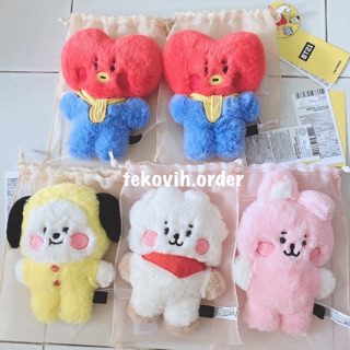 (Sẵn Tata, Chimmy) Baby Body Gấu bông xù BT21 Baby (20cm) [chính hãng]