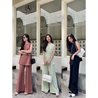 Set áo sát nách quần xuông basic siêu hot