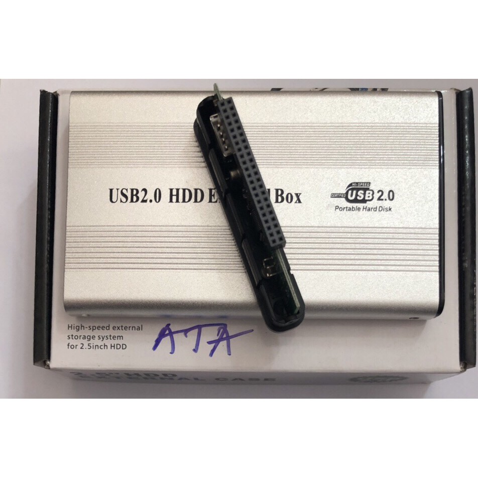 BOX ĐỰNG Ổ CỨNG 2.5" ATA NHÔM