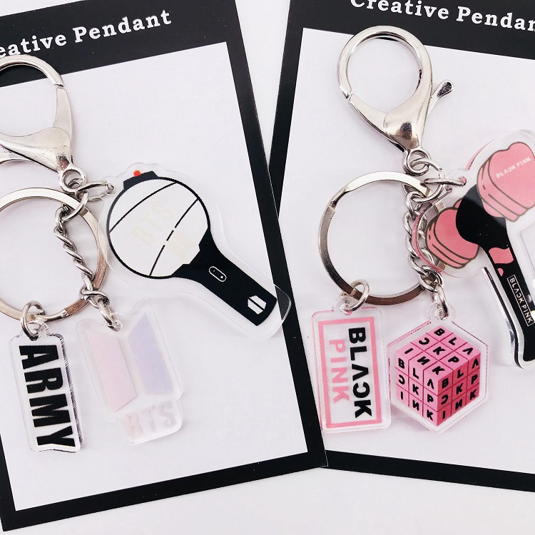 Móc Khoá Acrylic Hình KPOP