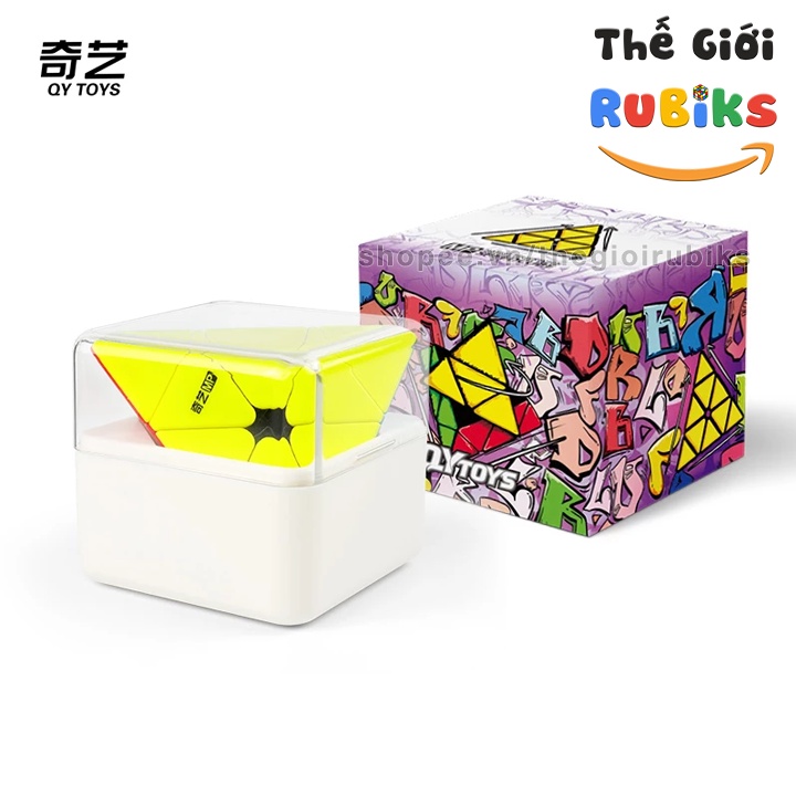 Rubik Tam Giác Nam Châm QiYi MP Magnetic Pyraminx 3x3