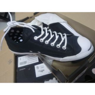 Giày CV jackpurcell vải đen size 35.5 37.5 new