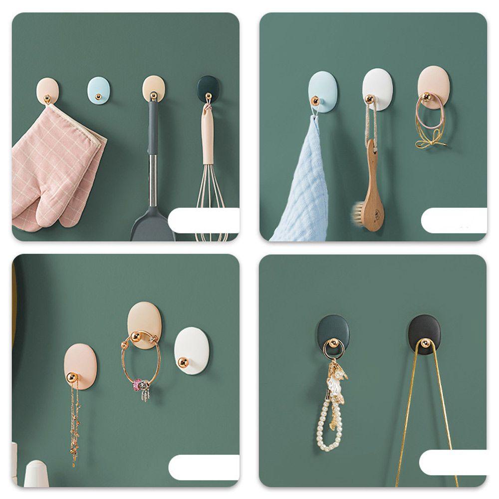 GOGOUP Set 2 Móc Treo Khăn Gắn Tường Tự Dính Không Cần Khoan Lỗ