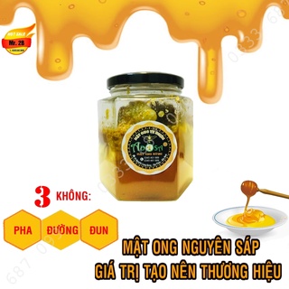 Mật ong nguyên chất [(2️ 𝓽𝓻𝓸𝓷𝓰 1️)🍀 mật ong rừng (lẫn sáp) Adosa, tăng cường sức khỏe - Có  giấy chứng nhận chất lượng