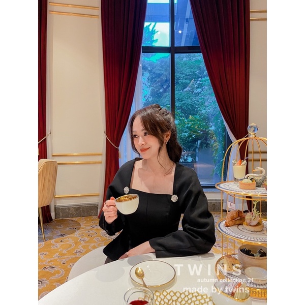 Áo thiết kế dáng Hàn Quốc by Twins (Soolli Top)