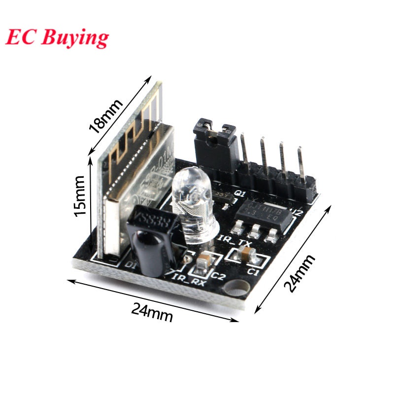 Mô đun điều khiển từ xa Esp8285 Esp-01M Ir Esp 8285 Esp01M Esp 01m