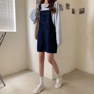 Yếm jeans ngắn