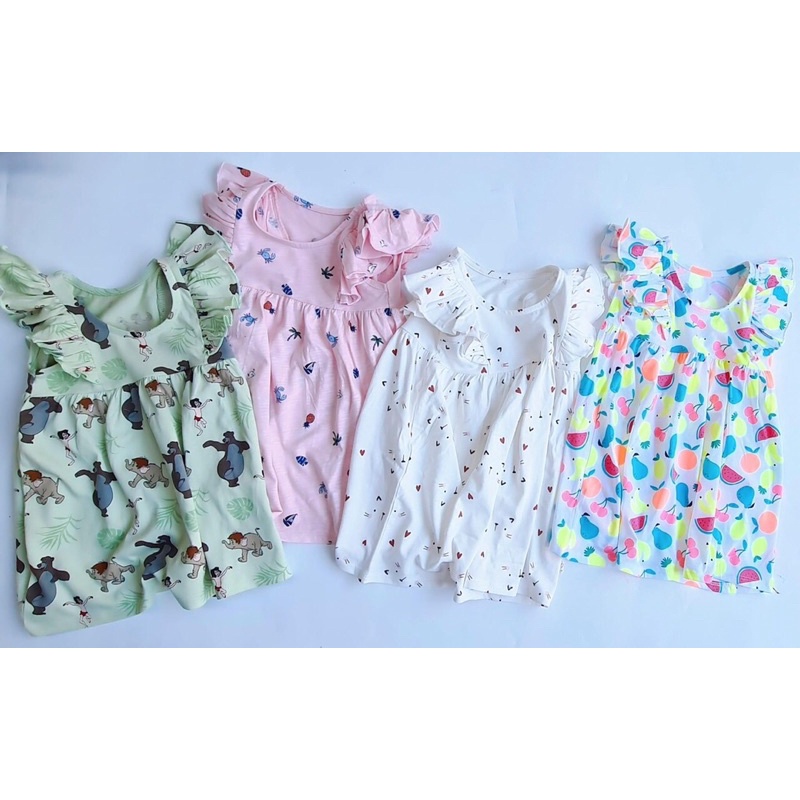 Váy bé gái siêu xinh xuất dư 1-6. Chọn màu