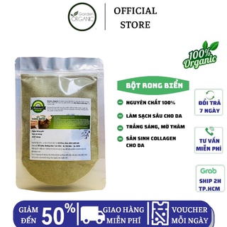 BỘT RONG BIỂN XANH nguyên chất 100% [ GIẢM MỤN - TRẮNG DA -CHỐNG LÃO HOÁ]