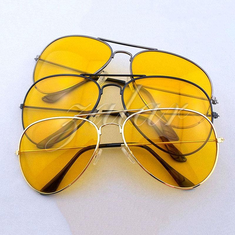 Kính mát màu vàng bảo vệ mắt kiểu dáng thời trang | BigBuy360 - bigbuy360.vn