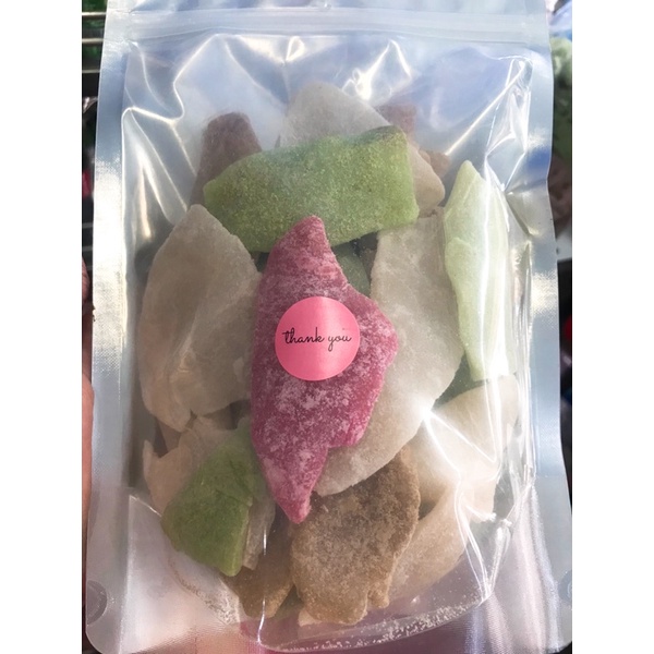 500g MỨT DỪA NON NHÀ LÀM DẠNG MIẾNG.