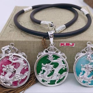 Mặt dây chuyền nam bọc rồng bạc 925