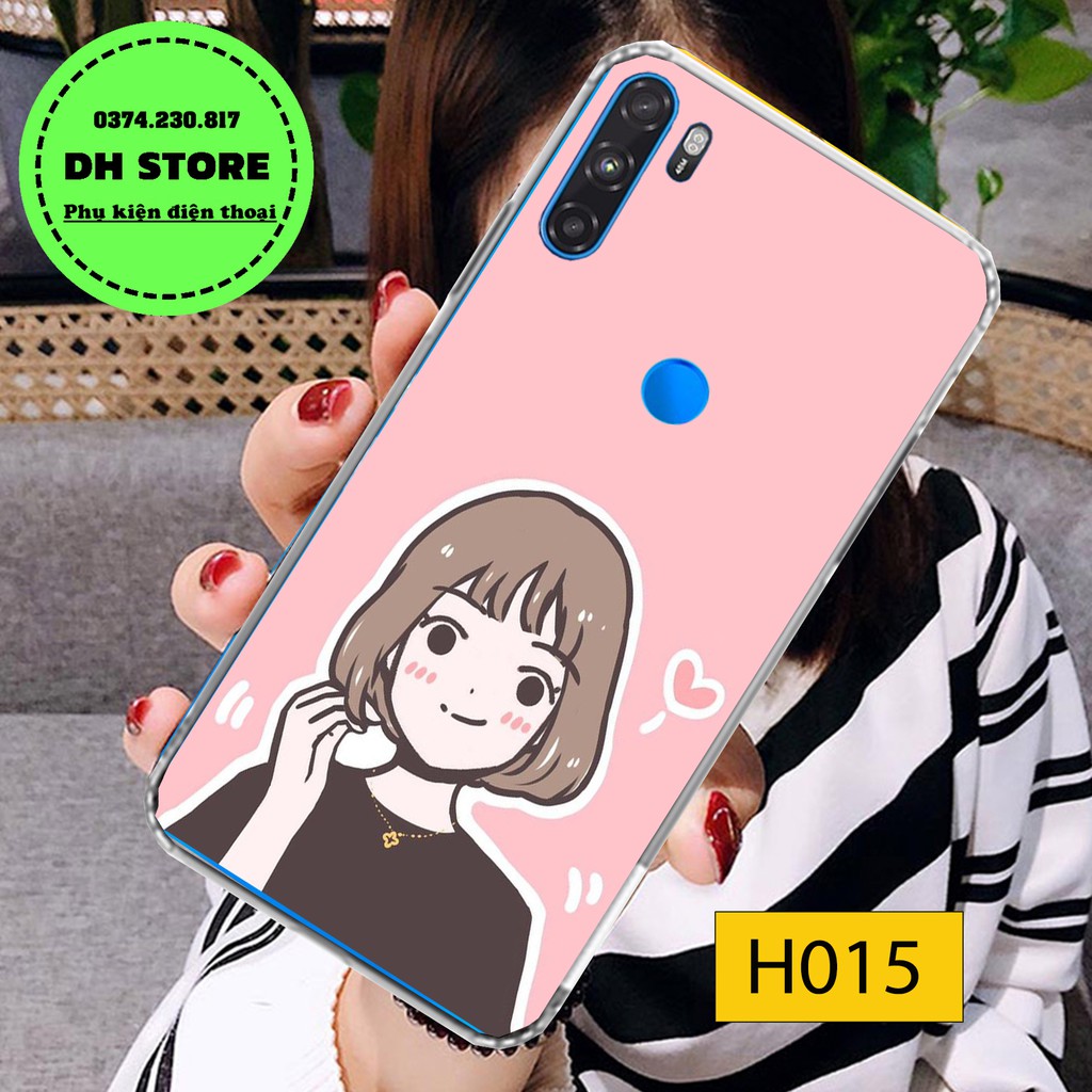 [ TẶNG KÈM DÂY ĐEO ] Ốp lưng điện thoại Vsmart Joy 3 - Active 3 - Star 3 in hình Chibi siêu dễ thương.
