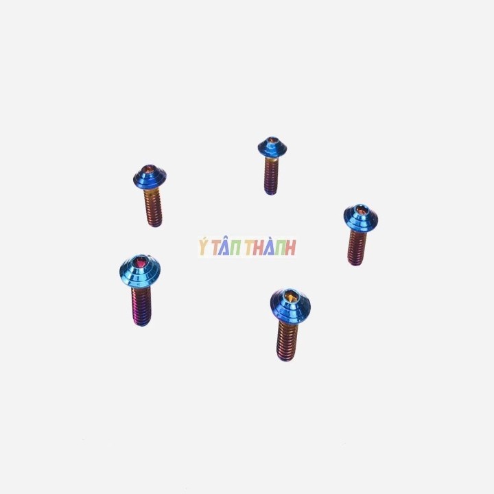 Ốc Đĩa 8Ly Xanh Titan Bộ 5 Con MS1303