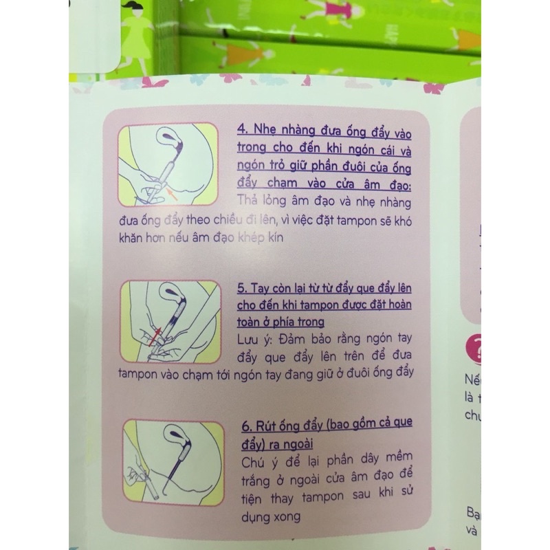 Băng vệ sinh ống Sofy Soft Tampon siêu thấm 9 ống