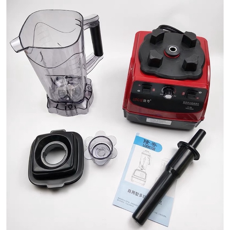 Bộ cối máy say sinh tố SHUNJI LONGTUE dung tích 2.8lít