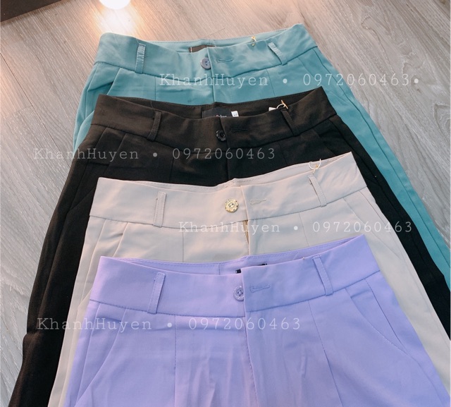 Quần short lửng ống rộng KH016, quần sooc ngố dáng chữ a cạp cao ống rộng cho nữ | BigBuy360 - bigbuy360.vn