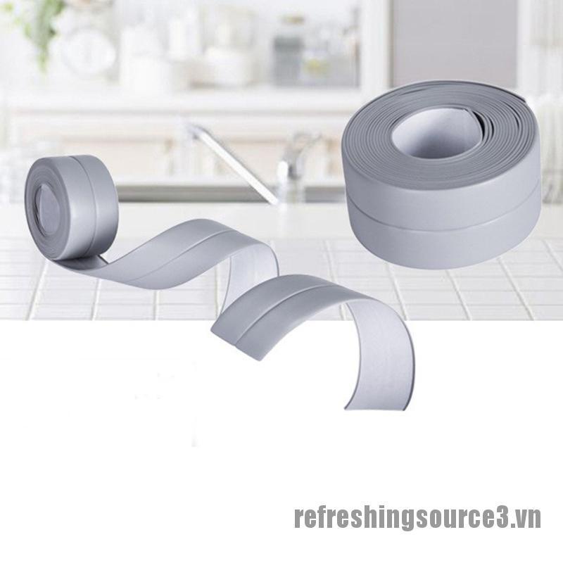 Cuộn Băng Keo Pvc Tự Dính Dán Viền Bồn Rửa Chén Tiện Dụng Edge