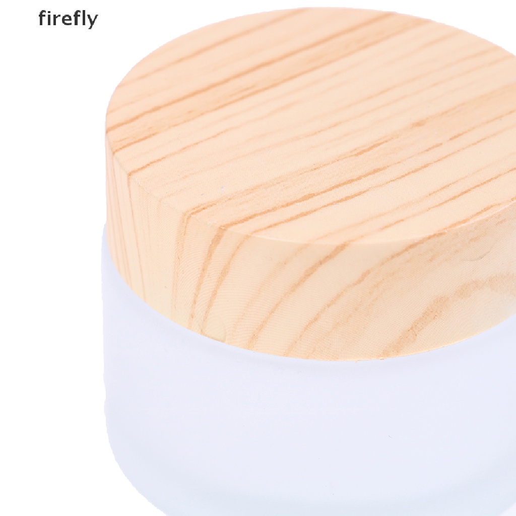 [Hàng mới về] Lọ thủy tinh mờ đựng kem trang điểm rỗng 5g 10g 15g 30g 50g