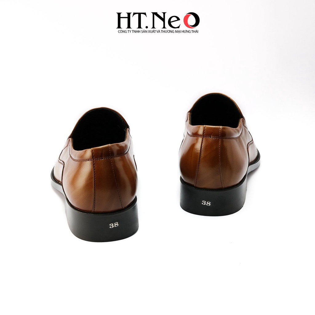 Giày tây nam công sở HT.NEO Da bò chuẩn, đế cao su cực êm ,Mẫu thiết kế sang trọng  và lịch lãm GT156