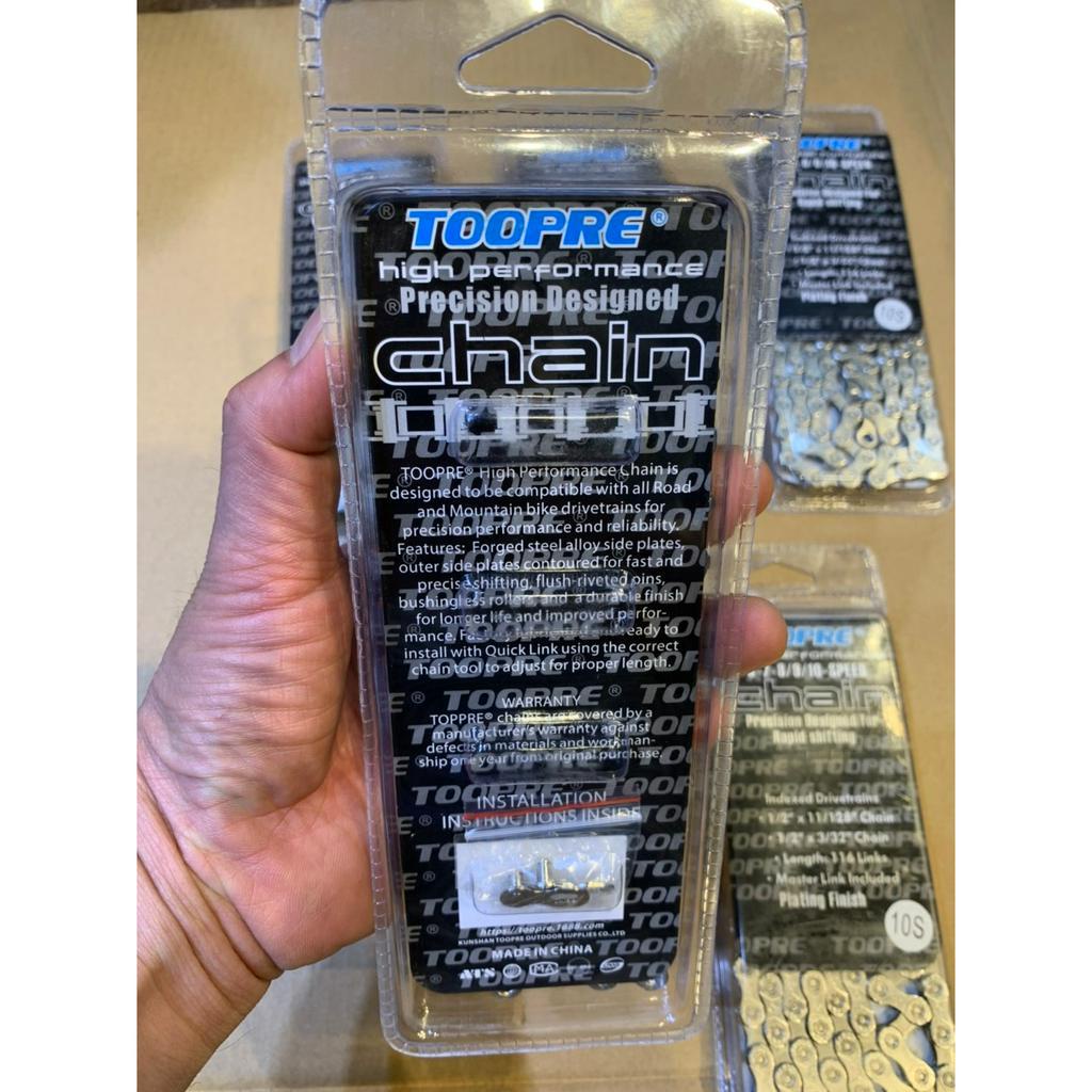 Sên Xích Xe Đạp Toopre 6-7-8, 9, 10 Speed Fullbox Chính Hãng