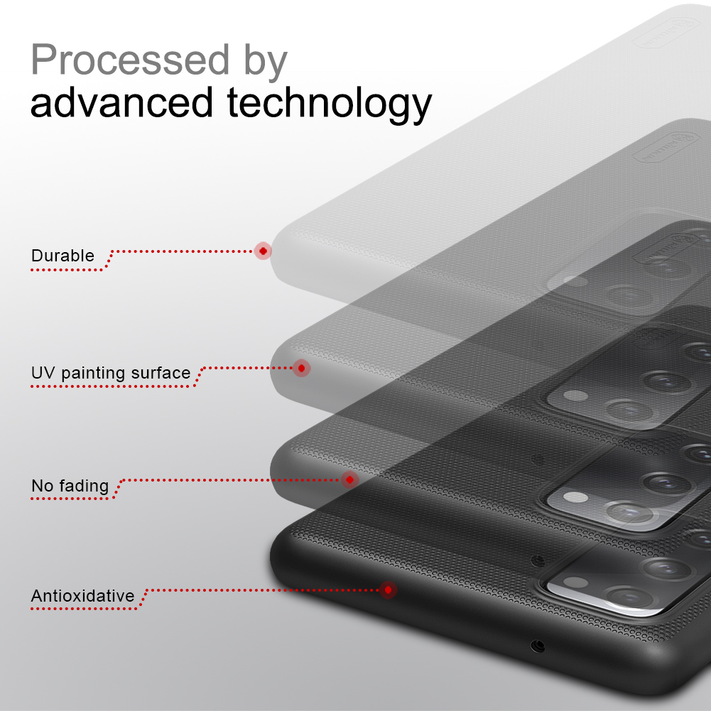 Ốp điện thoại NILLKIN bằng PC cứng màu nhám cho Samsung Galaxy S20 FE/ S20 FE 2022/ S20 Fan Edition 5G