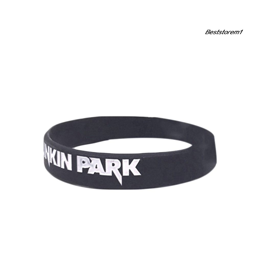 Vòng Tay Silicone In Chữ Linkin Park Thời Trang Cho Nam Nữ