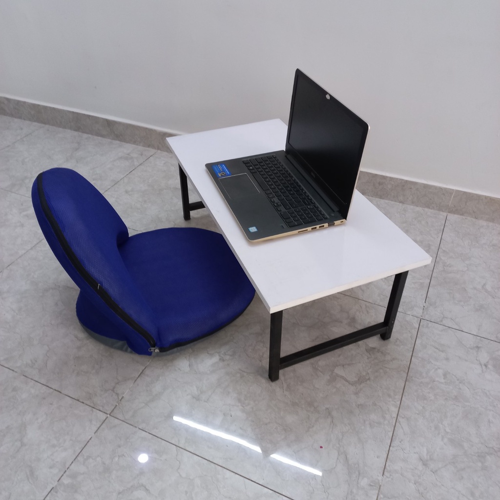 Bàn làm việc ngồi bệt gấp gọn, chân sắt sơn tĩnh điện ,làm bàn ăn , bàn học,làm việc,  .....xếp gọn tiện lợi