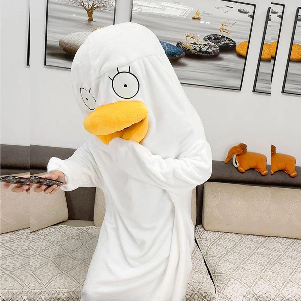 OCEANMAP Túi Ngủ Giữ Ấm Hình Chú Vịt Hoạt Hình Phong Cách Nhật Bản