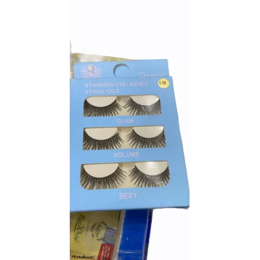 Bộ 3 Cặp Lông Mi Giả 3D 3 FAUX-CILS Dày, Đẹp