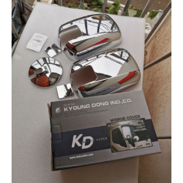 Combo bộ ốp mạ xi gương lùi + ốp cần gạt nước và ốp tay cửa hyundai HD800, HD72,HD99,HD65,HD45, N250, HD110s HD75S