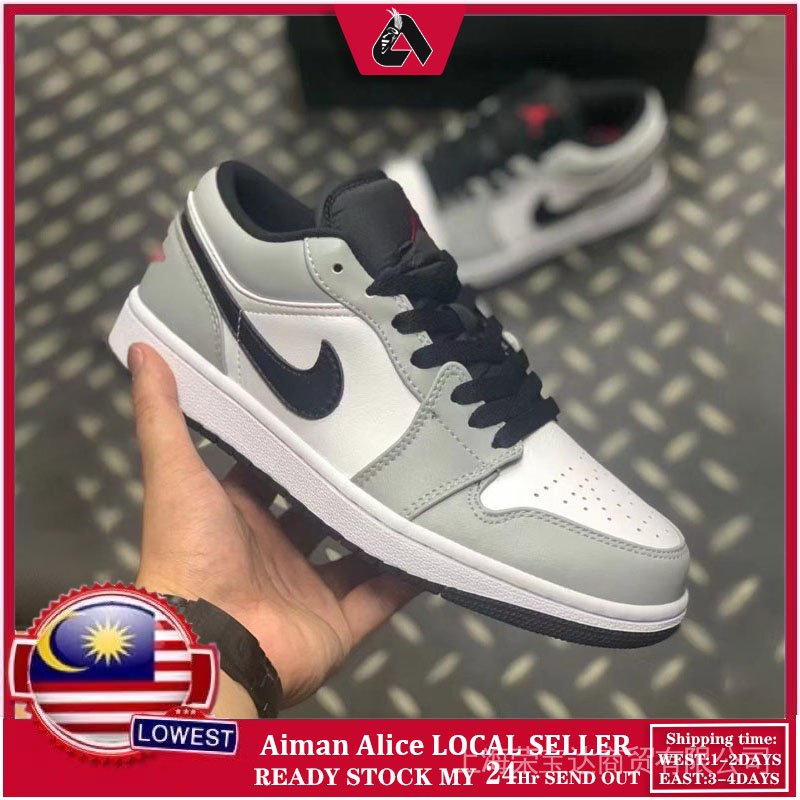 Giày thể thao bóng rổ Nike Air Jordan 1 cổ thấp mũi tròn thời trang