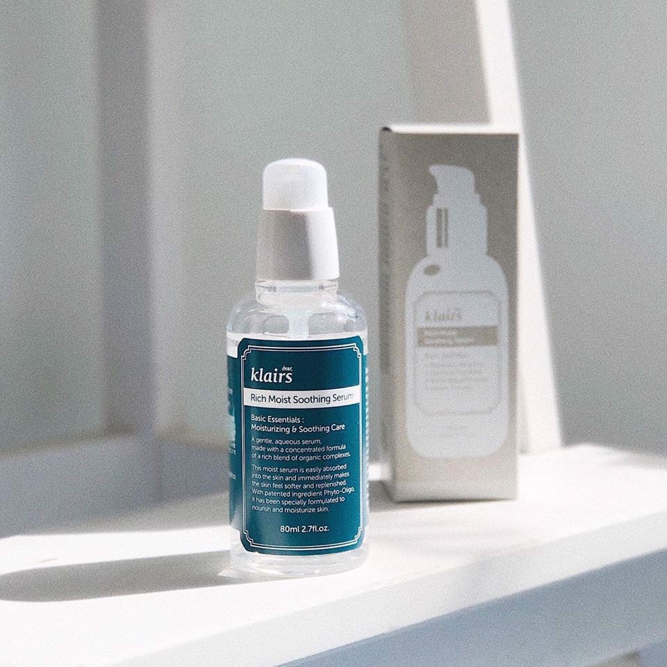 Serum dưỡng ẩm sâu Dear Klairs rich moist soothing serum 80ml