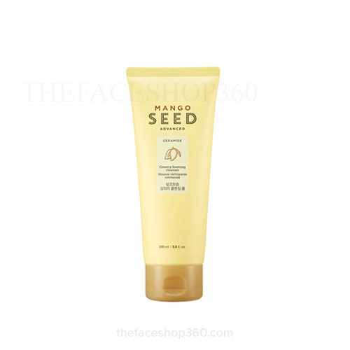 Sữa rửa mặt xoài Mango Seed Advanced Creamy Foaming Cleanser The Face Shop