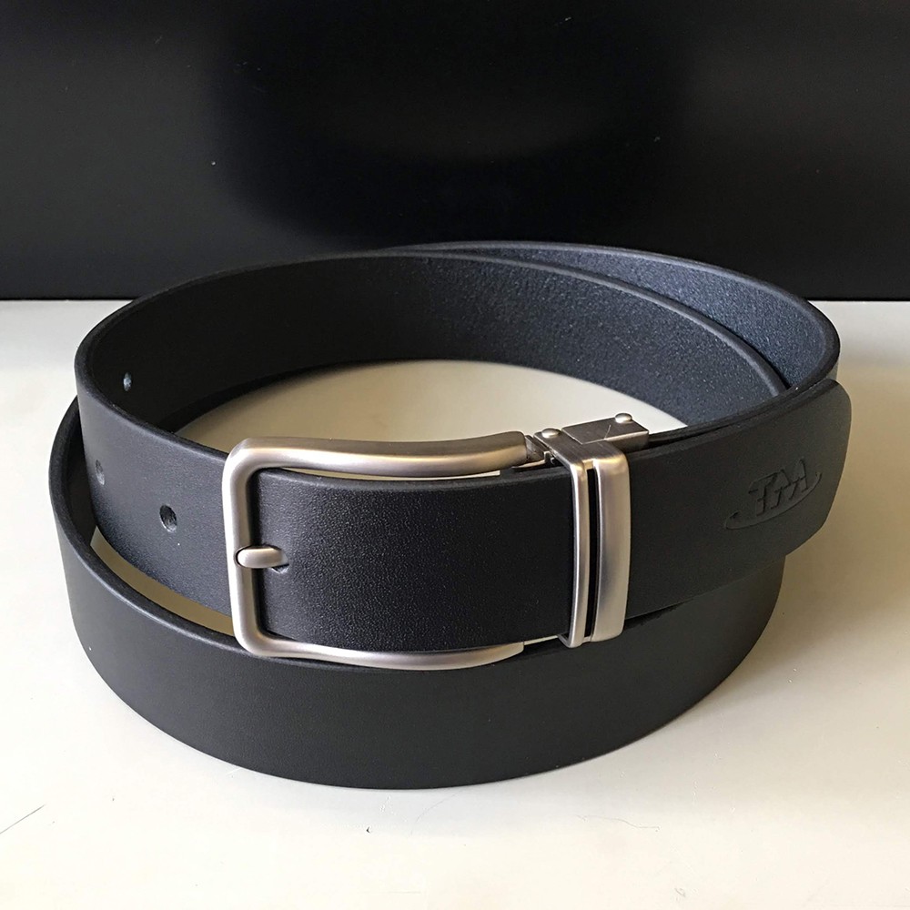 Thắt Lưng Nam Da Bò Thật Khóa Kim Kẹp Cao Cấp TM69