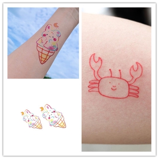 Long-lasting Waterproof Tattoos  Sticker Cartoon Pattern