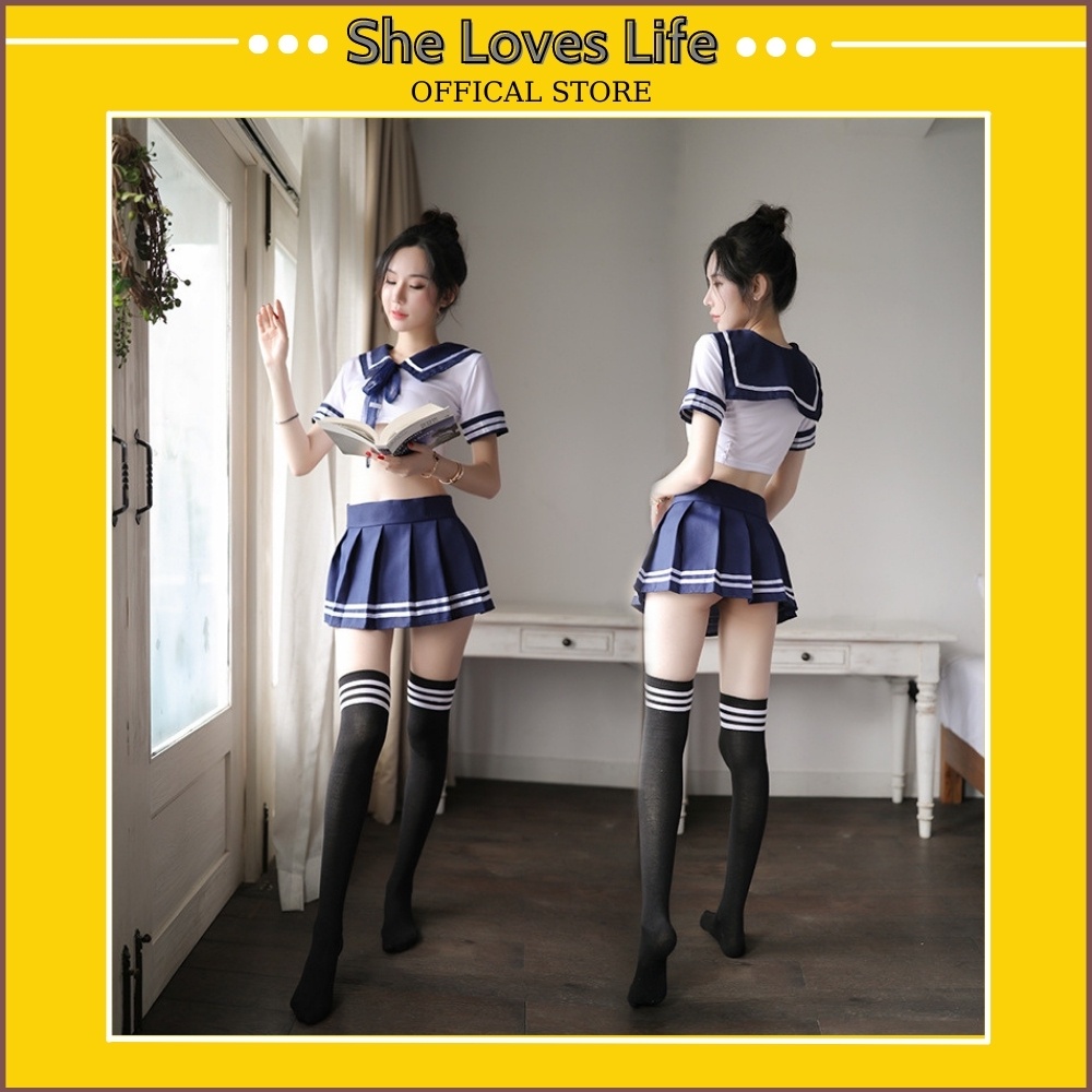 Đồ Ngủ Sexy Cosplay Học Sinh Nhật Bản Siêu Đẹp