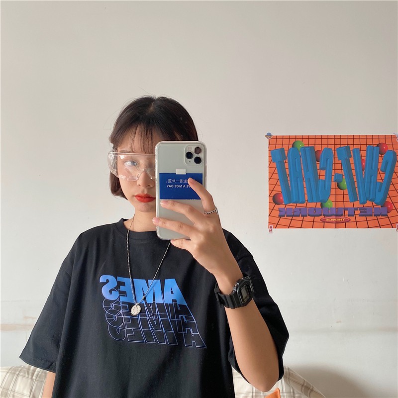 Áo Thun Unisex Form Rộng Nam Nữ Ames HALEY Unisex phong cách Hàn Quốc CTN101 Haley | BigBuy360 - bigbuy360.vn