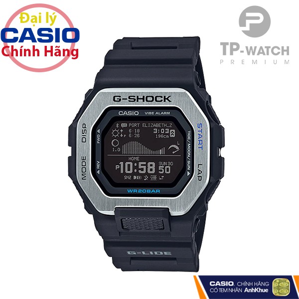 Đồng Hồ Nam Casio G-Shock Glide GBX-100-1D Chính Hãng - Dây Nhựa | G-Shock GBX-100-1DR Bluetooth
