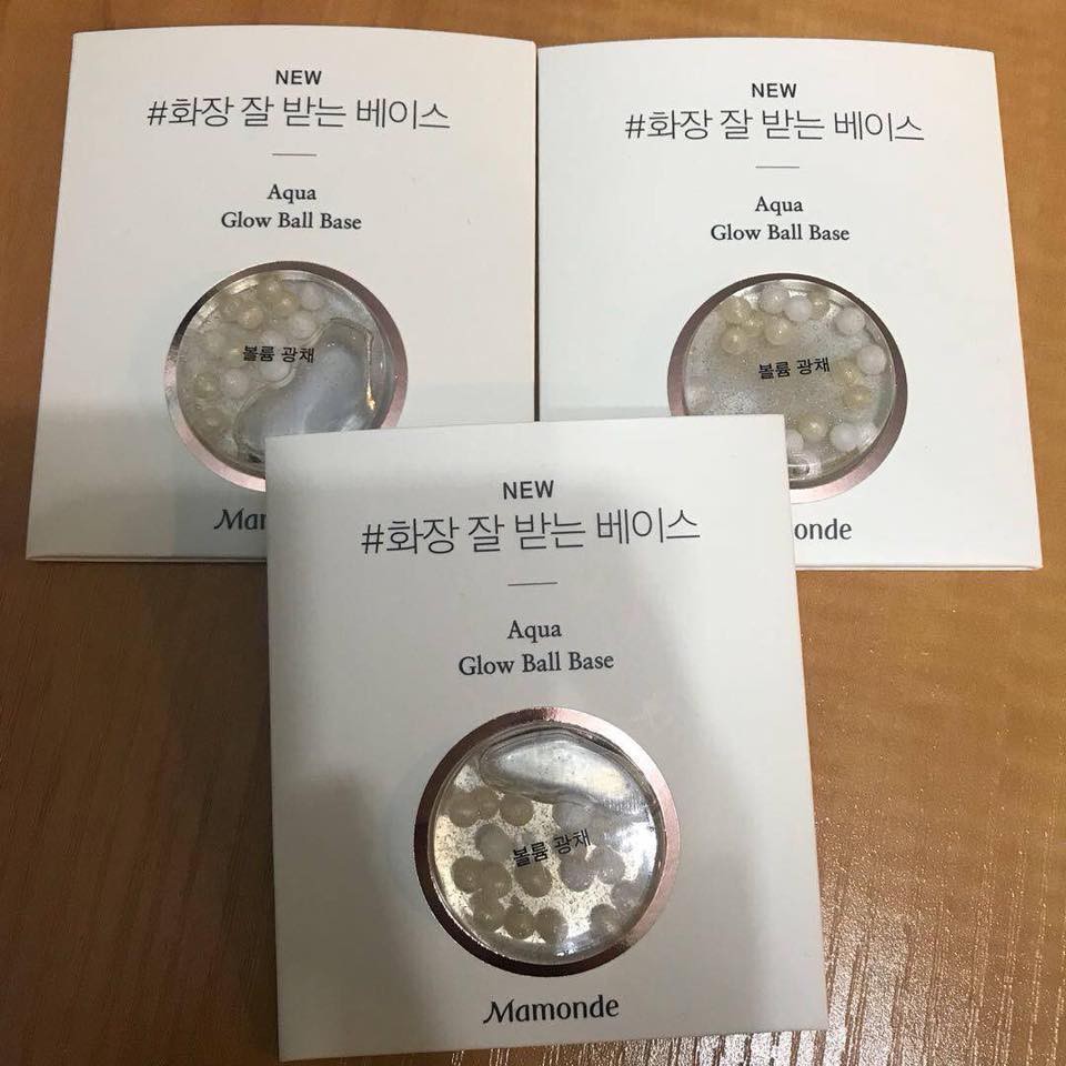 Kem lót Mamonde Aqua Glow Ball Base