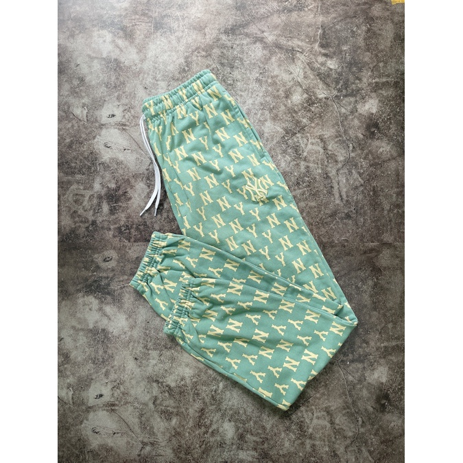 (HÀNG XUẤT XỊN) Set bộ xanh 1921 M//L//B N//Y MONOGRAM SWEATSHIRT &amp; PANTS IN MINT GREEN Made in V//N full-tag-code