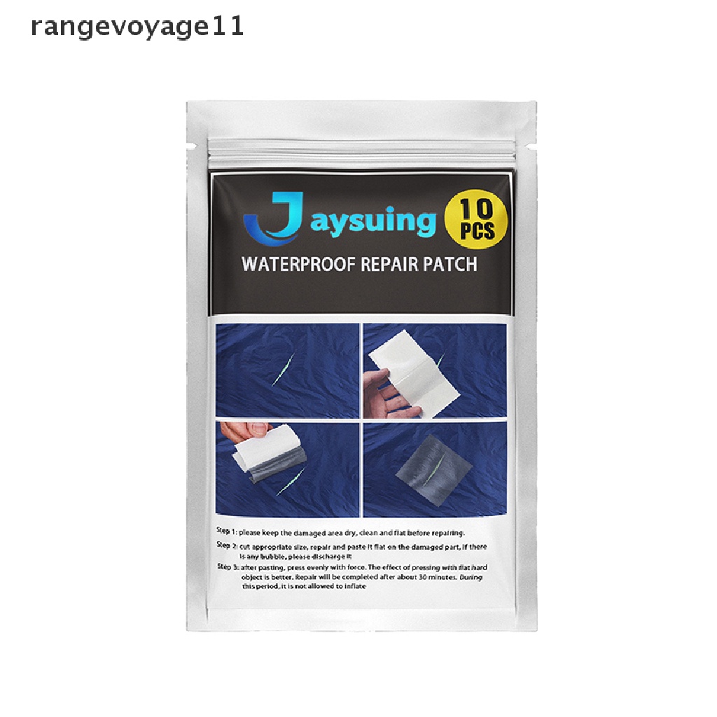 Set 10 Băng Keo Trong Suốt Chống Thấm Nước Dùng Để Sửa Chữa Đồ Dùng Gia Dụng