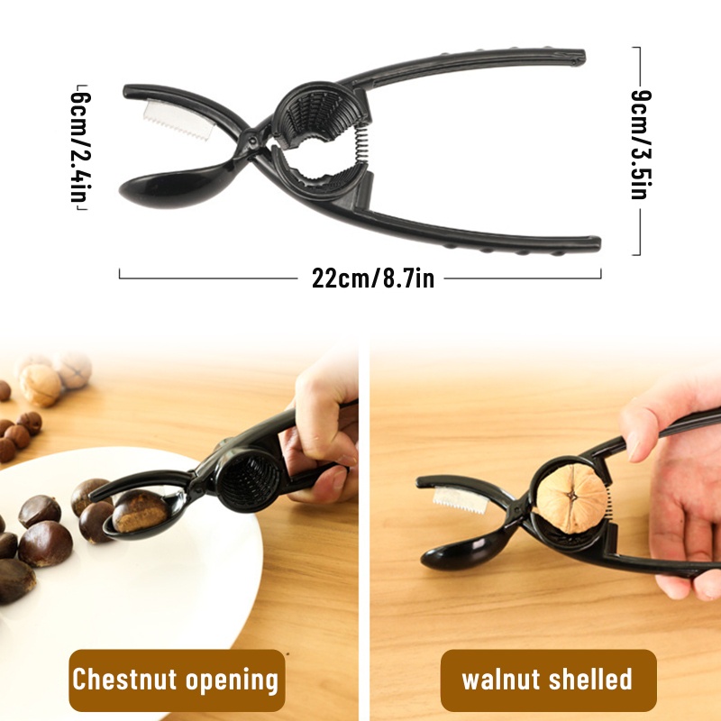 Dụng Cụ Kẹp Hạt Dẻ / Óc Chó Đa Năng 2 Trong 1