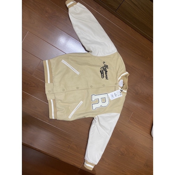 Áo khoác nhẹ Bomber Zara tay pha da