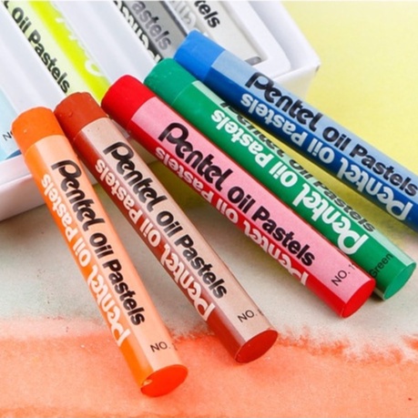 Sáp dầu Pentel 25/36/50 màu, Oil Pastels