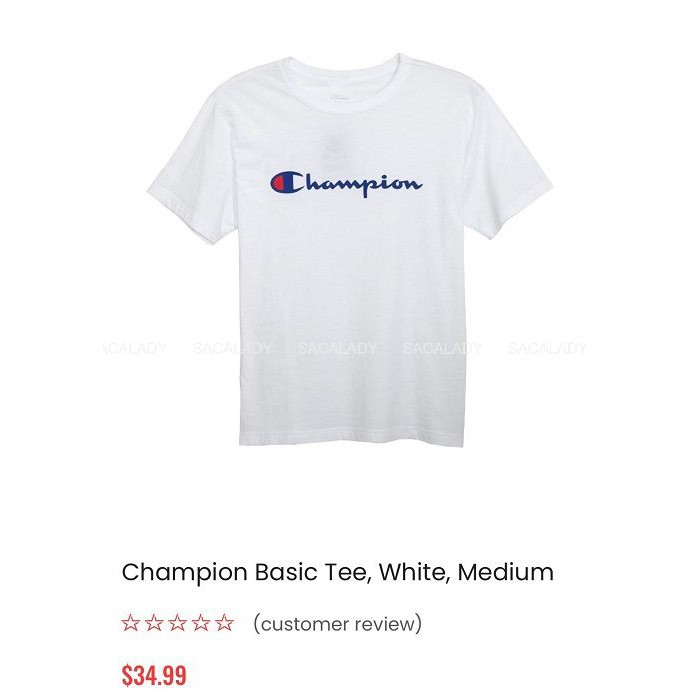 Áo Thun From Rộng Cham*pion T-shirt - 3207