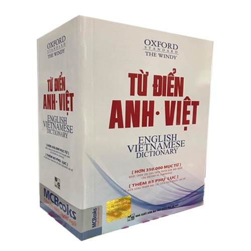 Sách - Từ Điển Oxford Anh - Việt (Hơn 350.000 Từ) (Bìa Mềm Màu Trắng)