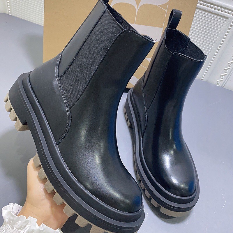 Combat boots đế răng cưa ZR