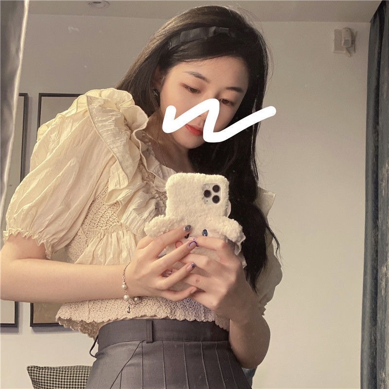 Áo Sơ Mi Chiffon Tay Ngắn Cổ Chữ V Dáng Ôm Thời Trang Mùa Hè Phong Cách Phương Tây Cho Nữ